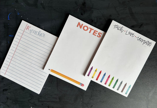 Mini Teacher Notepads